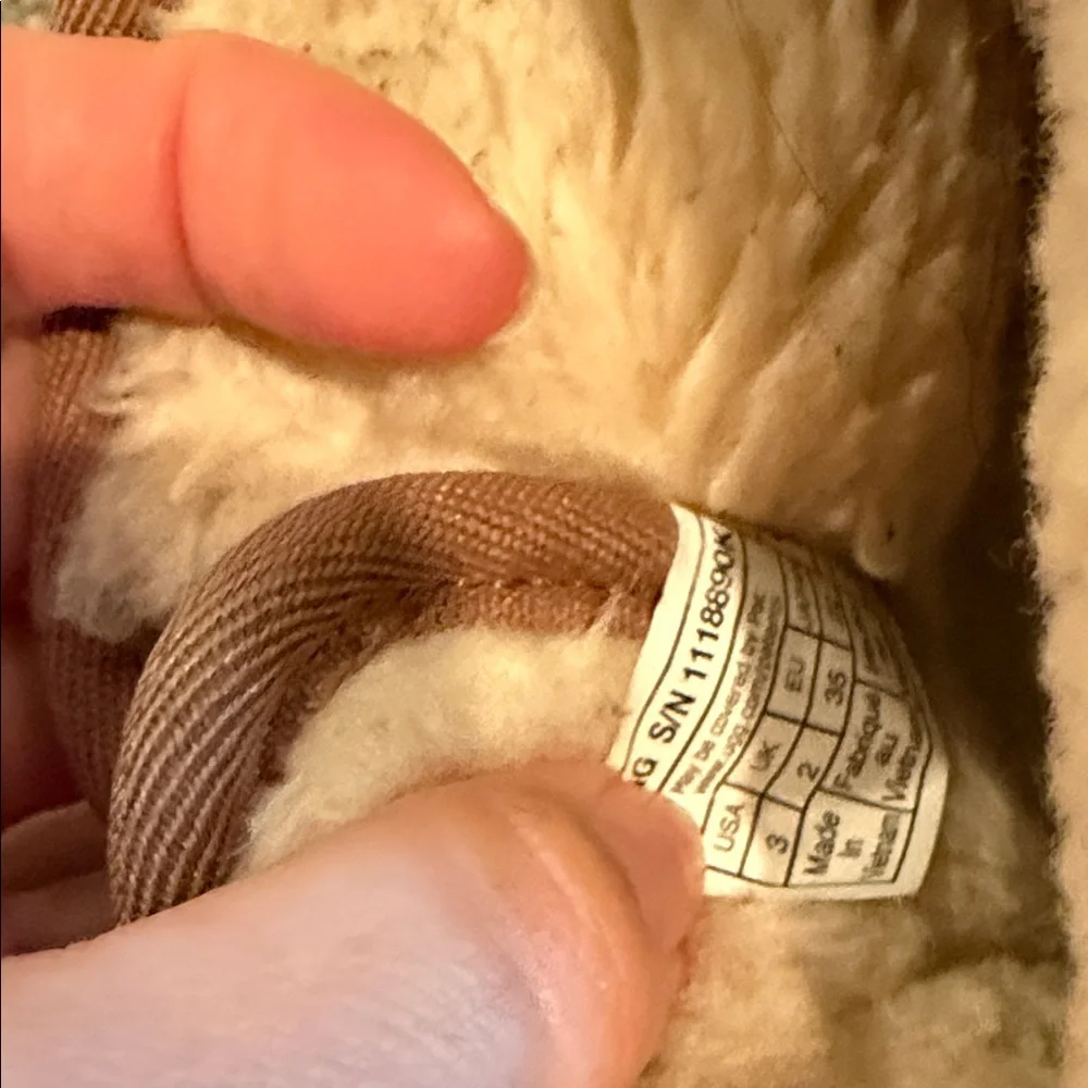 UGG Kids Chestnut Brown Suede Moccasin Boots